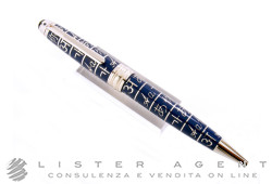 MONTBLANC stylo à bille Meisterstück UNICEF Solitaire Taille moyenne en bleu lacqueur Ref. 116085. NEUF!