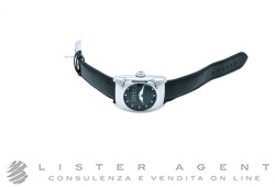 PASQUALE BRUNI orologio Lady in acciaio Nero con diamanti Ref. PBU001ACBD-1012638. NUOVO!