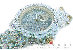 AMBROSIA PARIS orologio Glitter in plastica con Strass Ref. WW3230106. NUOVO!