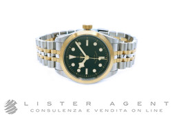 TUDOR Black Bay S&G Automatico MM36 in acciaio e oro giallo 18Kt Nero AUT Ref. M79503-0001. NUOVO!