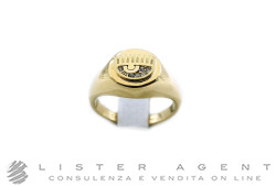 CHIARA FERRAGNI anello Simbolo Occhio in metallo placato oro giallo e zirconi  Misura 15 Ref. J19AVW44014. NUOVO!