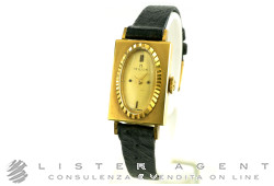 MILUS orologio Vintage lady in oro giallo 18Kt Champagne Carica Manuale. NUOVO!